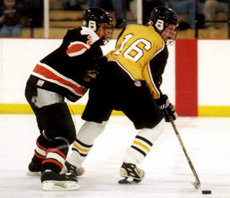 Milton Carter holds off a Normandy Invader.