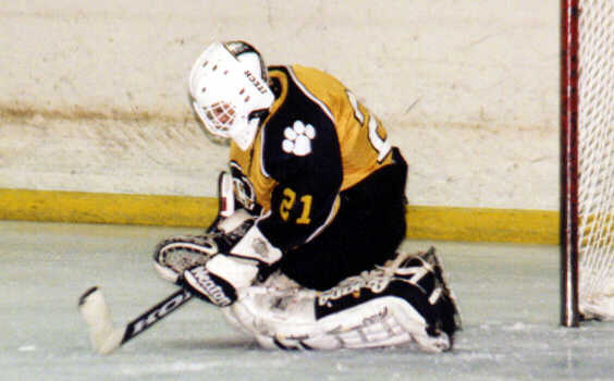 Ben Gaglioti pulls in a rebound.