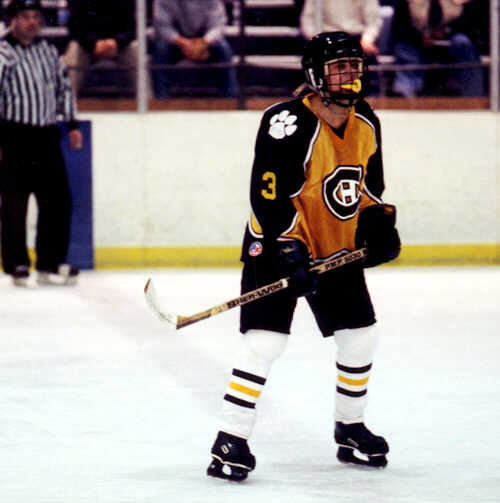 Jared Lavender controls the blue line.