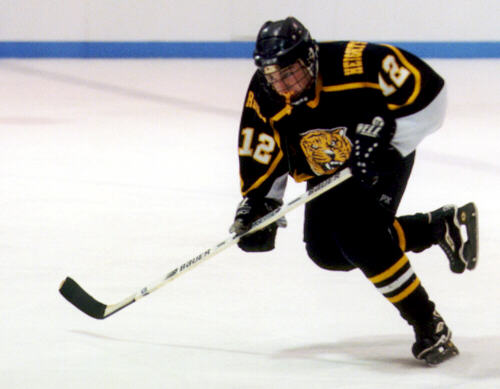 Andrew West charges in for the kill.