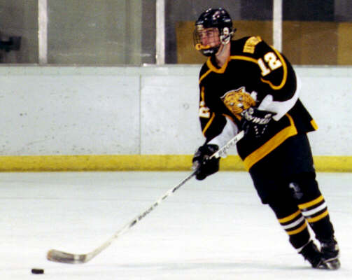 Andrew West sets up a play.