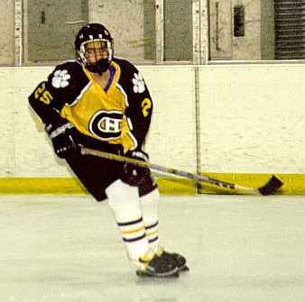 Lee Allen skates against Trinity