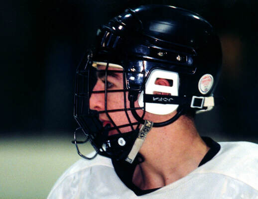 Dan Cross-Call prepares for a shift against Trinity.