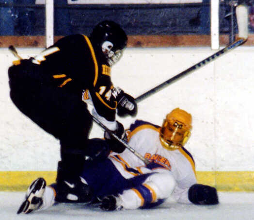 Marcus Dancy drops a Lakewood Ranger.